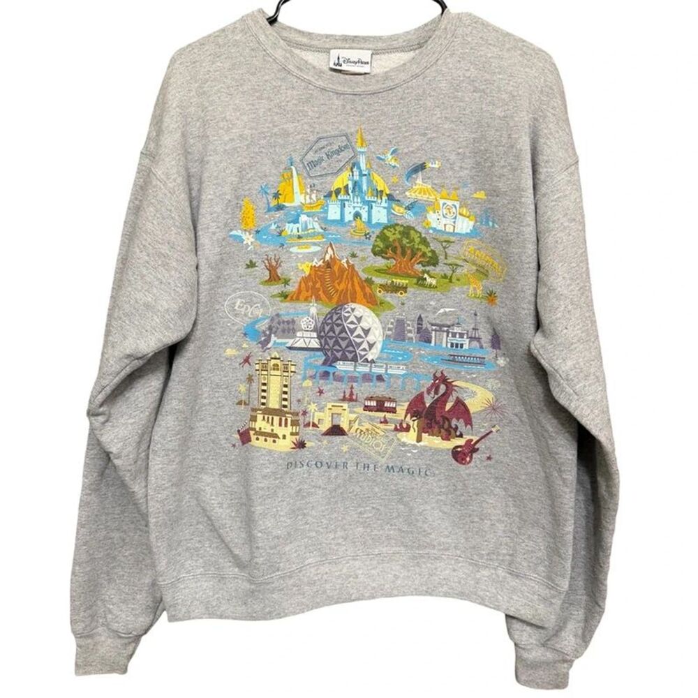 Disney Parks Discover The Magic Sweatshirt - Size Medium